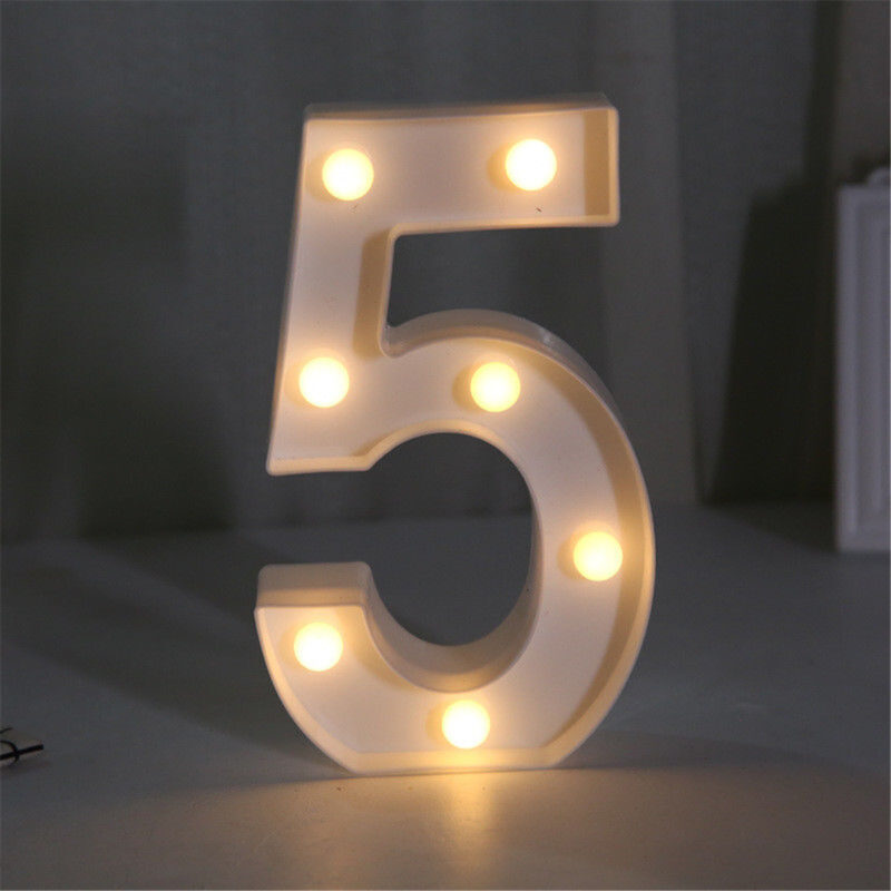 LED Digits / LED Numbers Battery Operated – All LED Numbers (0-9) – PAK ...