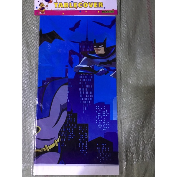 Batman Theme Table Cover For Birthday Party Supplies, Decorations and  Celebrations - PAK SELLERS
